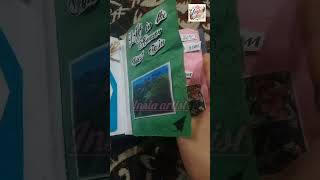 geography scrap book overall view//Insia Artist// #diy #art #scrapbooking #scrapbookpaper