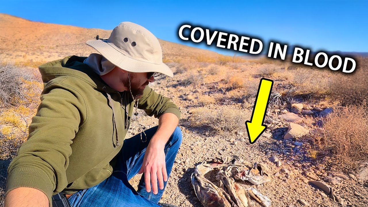 A Possible Crime Scene in the Las Vegas Desert