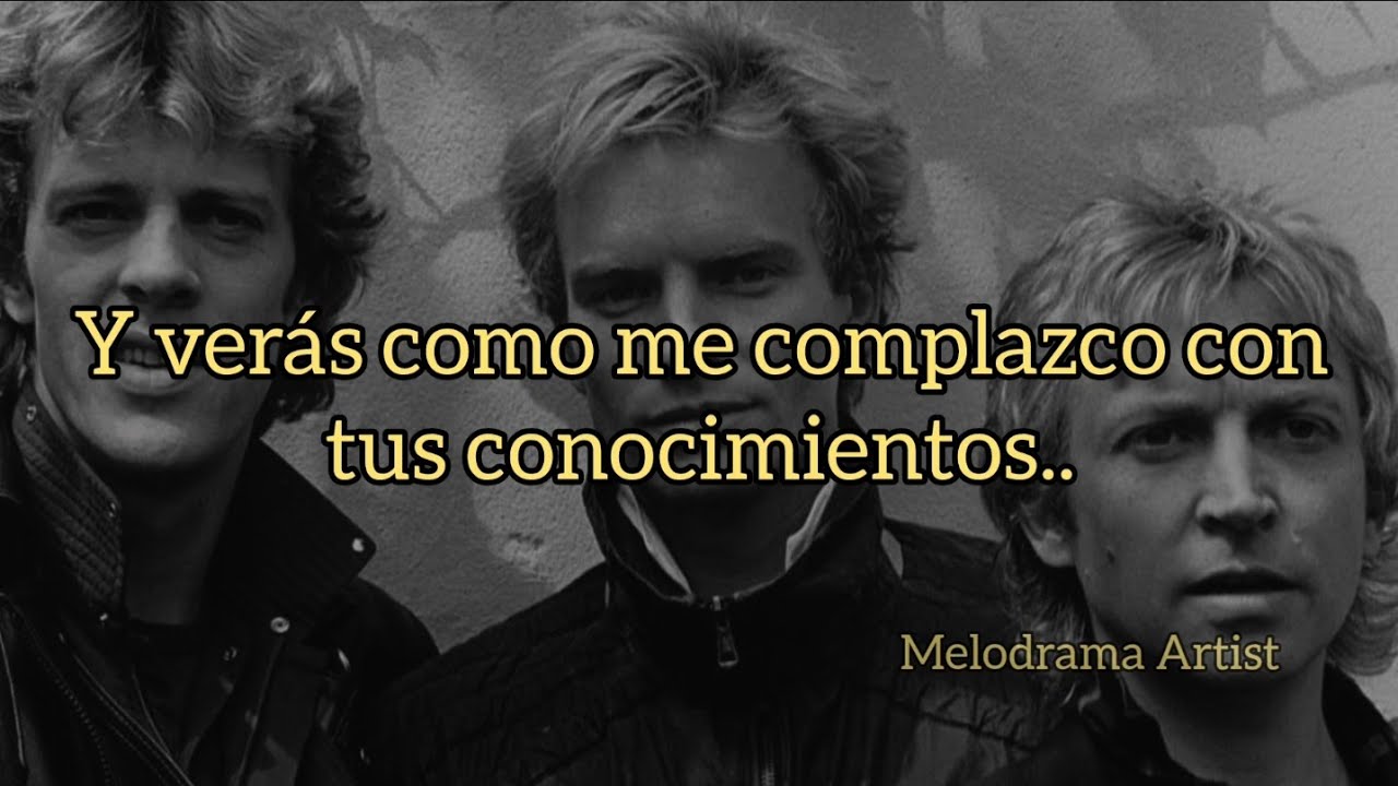 The police - wrapped around your finger (traducida al español) The police - wrapped around your finger (traducida al español)