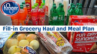 New Weekly Grocery Haul 2021 (Budget Friendly) | Healthy Meal Plan | Kroger Deals