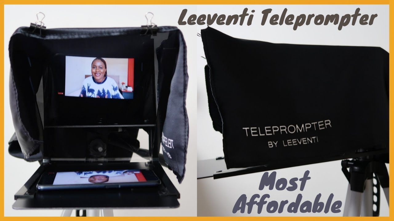 A TELEPROMPTER??? 😲 / Leeventi Teleprompter 4.0 Review YouTube