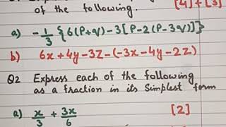 Topic:Basic Algebra  Test:Ch#4 Ex.4C of(D1)7th edition