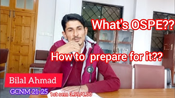 WHAT IS OSPE  HOW TO PREPARE FOR IT #bsn #kmu #nursing #ospe