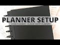 SETTING UP MY WORK PLANNER | CLASSIC HAPPY PLANNER