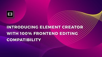 Introducing Element Creator for Avada and Fusion Builder - create unlimited custom elements