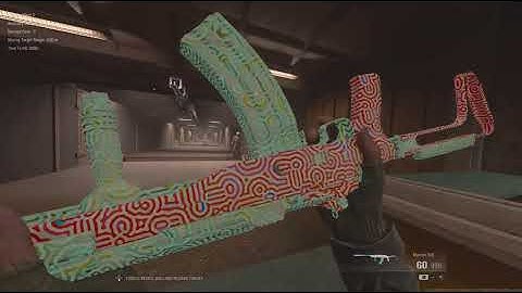 Showing all my loadouts with mw3 camos and showing the aim