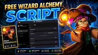 Wizard Alchemy Script Roblox (Auto Farm, Infinite EXP, Kill Aura, GamePass, Giver, Instant Brewing)
