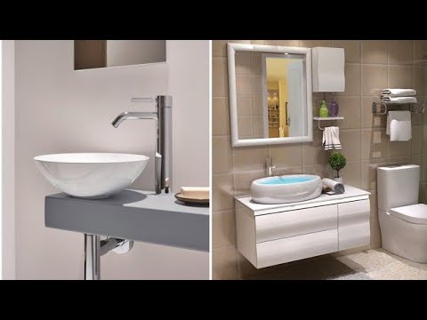 Latest Washbasin design ideas for modern bathroom interior - YouTube