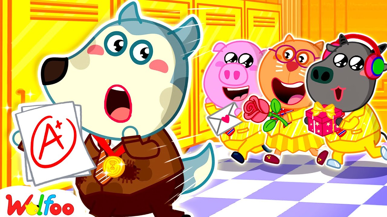 Wolfoo Joins the Royal School 🌟 Funny Stories | Cartoon for Kids | Wolfoo Channel