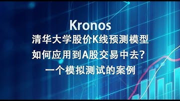 清华大学股价K线预测大模型Kronos在A股实际应用测试