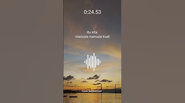 Manusia Kuat - Tulus #short #motivasi #motivasihidup