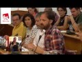 Intervención del portavoz de IU en Mérida sobre la moción-propaganda del AVE, presentado por el PSOE en el último pleno.