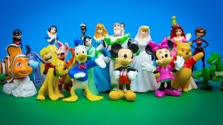 Today on kinder playtime we are looking at disney characters and
princesses with 30 figurines including toys from mickey mouse, winnie
the pooh, incredib...