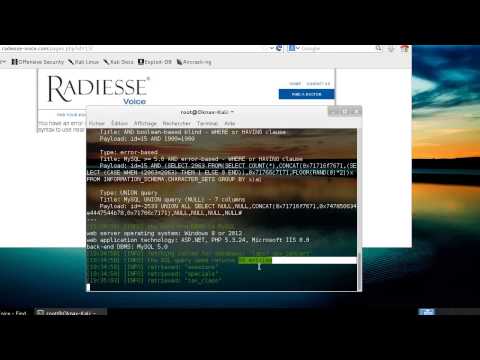 [SQL INJECTION] Sqlmap + Kali Linux