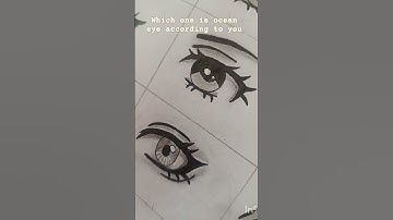 eye drawing #anime by Raghav class 5✨🧿