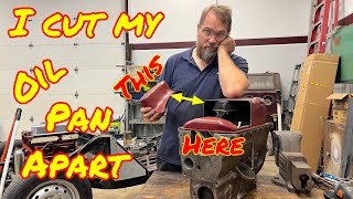 Just baffling … MGB oil pan modification. Part 1