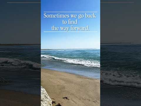 Sometimes we go back to find the way forward | Original song