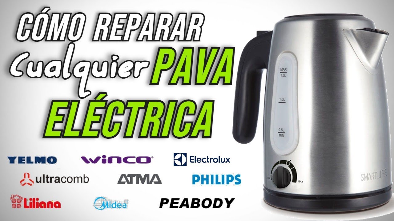 🧉 Mi PAVA eléctrica NO ENCIENDE  REPARADO (Todas las POSIBLES CAUSAS) 