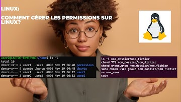 Linux: Comment gérer les Permissions ? chmod, chown | su, sudo: admin,  root