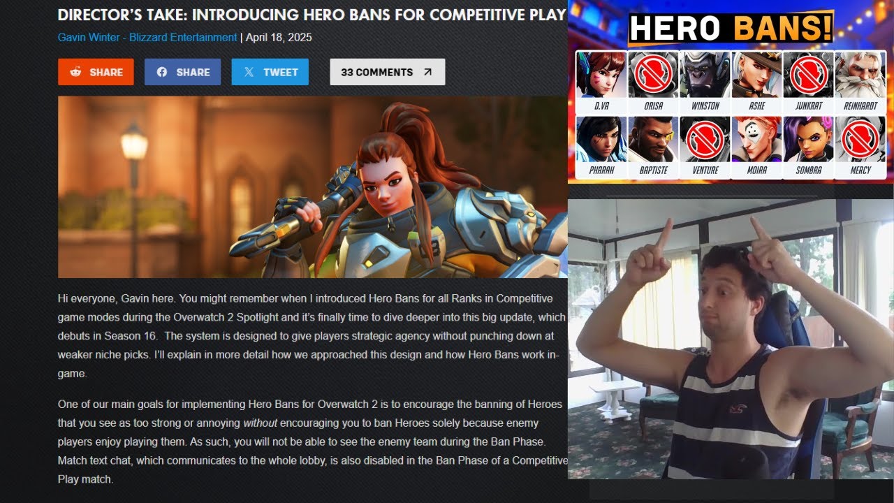 Overwatch 2 Hero Bans Blog