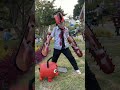 Denji Cosplay Chainsaw Man y Pochita #parati #shortvideo #ytshorts #anime #animation #shorts #viral