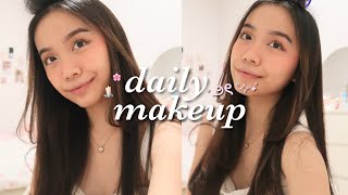 MY DAILY MAKEUP ROUTINE ⋆౨ৎ˚⟡˖ ☁️🩰🎀 ࣪