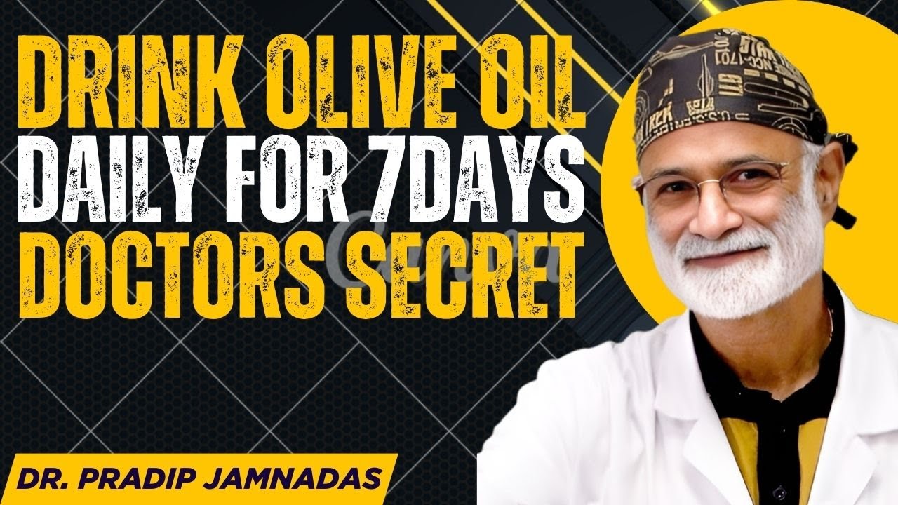 🫒 Drink Olive Oil Daily for 7 Days — What Really Happens (Not What You Think) | Health Lessons