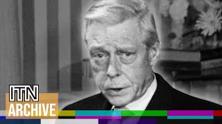 Former King Edward VIII Reveals Views About Winston Churchill in Personal Interview (1964)