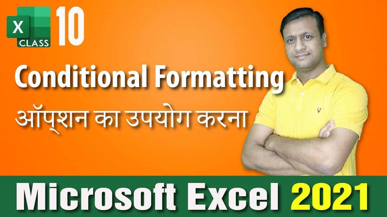 How to do Conditional formatting in Ms Excel-2021 | Tutor Era
