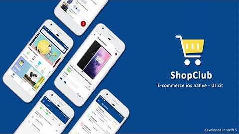 Ios Native E-Commerce UI - Shopclub | Codecanyon Scripts and Snippets