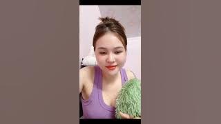 BIGO LIVE HOT TANKTOP UNGU 058 #periscopelive #cewecantik #bigolive
