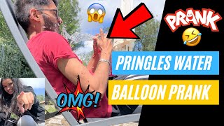 PRINGLES WATER BALLOON PRANK 💦🎈| AIYAI NANGI | SL TRISH