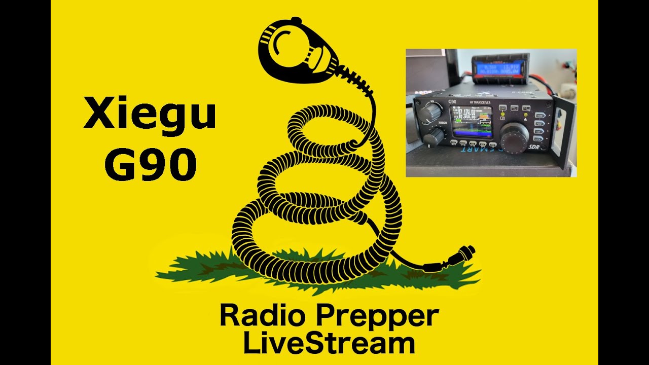 Xiegu G90 Ham Radio First Impressions Livestream. picture pic