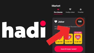 HADİ UYGULAMASINDA JOKER HİLESİ YAPTIM (%100 İŞE YARIYOR!)