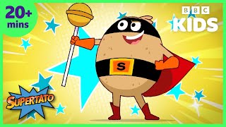 Supertato Saving The Supermarket Supertato Bbc Kids