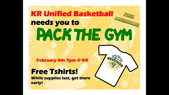 Pack the Gym 2020 promo