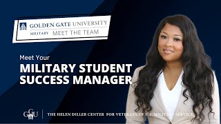 GGU Military: Military Student Success Manager by Golden Gate University 42 views 1 year ago 6 minutes, 40 seconds