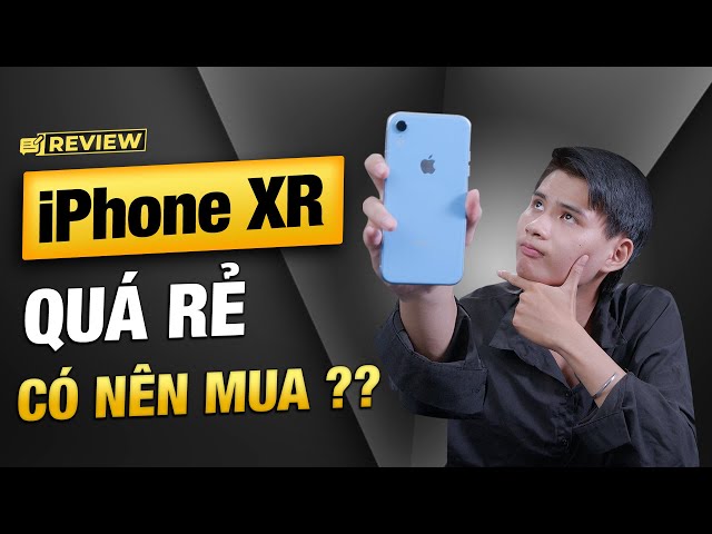 iPhone XR: Còn lại gì sau 5 NĂM, QUÁ RẺ NHƯNG liệu có NÊN MUA? | Thế Giới Di Động