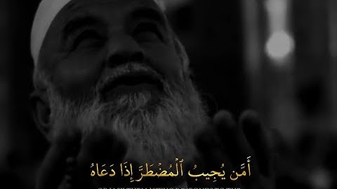 الشيخ ياسر الدوسري ( أمن يجيب المضطر إذا دعاه ) تلاوة خاشعة تبعث الطمأنينه ❤️🤲🏼