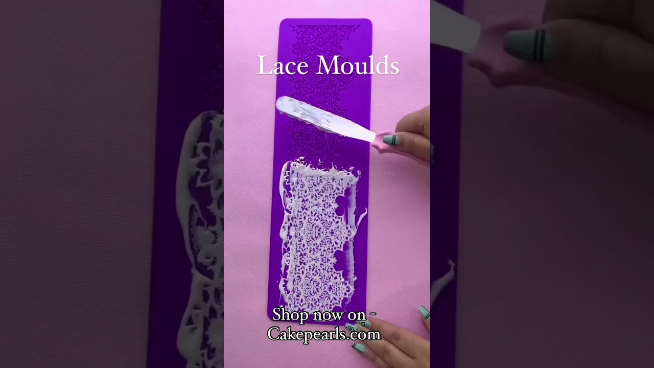 Lace Moulds for Cake Decoration | Cake Pearls 