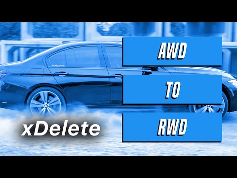 HOW TO GO FROM AWD TO RWD IN YOUR XDRIVE BMW!!! | F Chassis