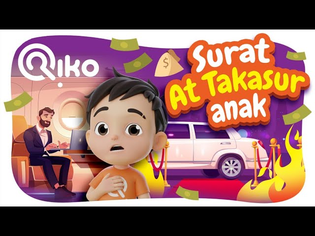 Murotal Anak Surat At Takasur - Riko The Series  (Qur'an Recitation for Kids) class=