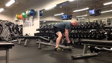 Alternating Chest Supported Dumbbell Row