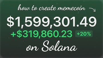 How I Made $1.6M Creating Solana Memecoins (Rugpull Method 2025)