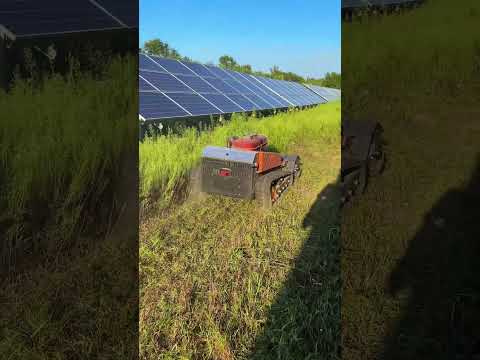MERI ME-RFM1000-D Diesel Forestry Mulcher | Heavy-Duty Vegetation Clearing Under Solar Panels