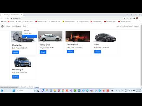 Vehicle Rental Project in ASP.NET 7.0 | Start from Scratch | Real Time Project | Part-22