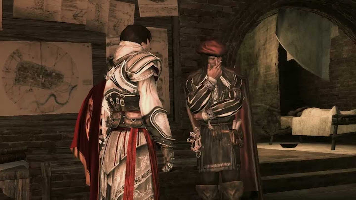 Pistol Aquired: Leonardo Gives Ezio a Hidden Gun (Assassin's Creed 2 | Ezio Weapons)