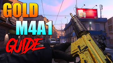 How to get the M4A1 Gold in Modern Warfare