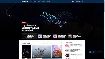 Neotech Magazine Elementor WordPress Theme      Darrell Kris