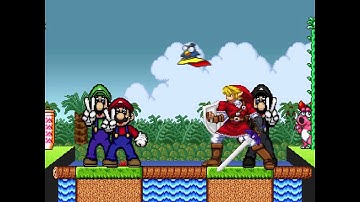 Capcom VS SNK Arranged MUGEN Playthrough - Mario / Luigi #Capcom #SNK #Nintendo